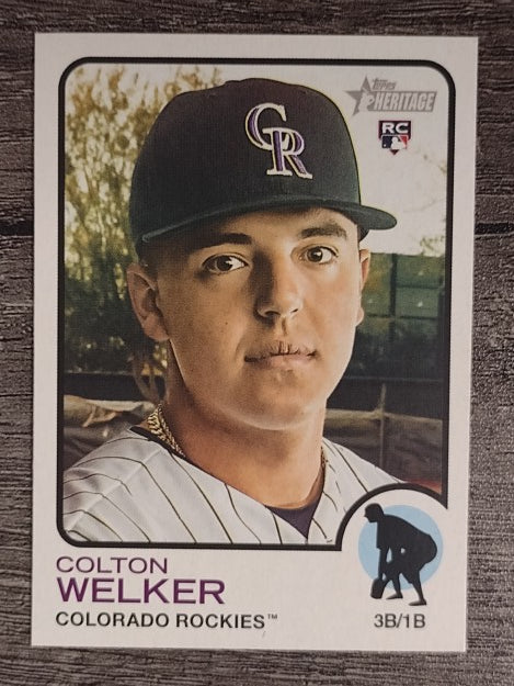 2022 Topps Heritage #281 Colton Welker RC