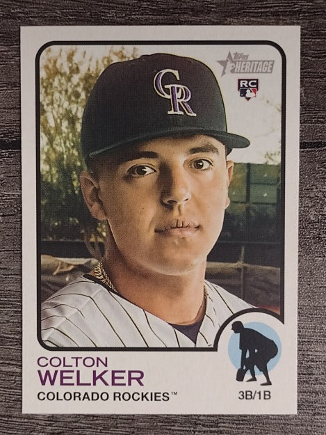 2022 Topps Heritage #281 Colton Welker RC