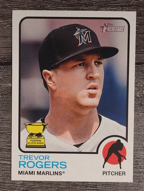 2022 Topps Heritage #283 Trevor Rogers