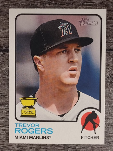 2022 Topps Heritage #283 Trevor Rogers
