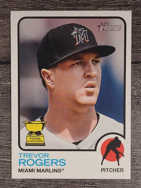 2022 Topps Heritage #283 Trevor Rogers
