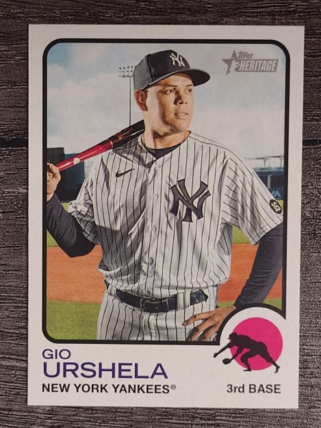 2022 Topps Heritage #284 Gio Urshela