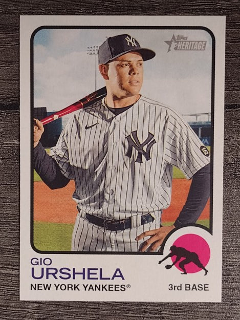 2022 Topps Heritage #284 Gio Urshela