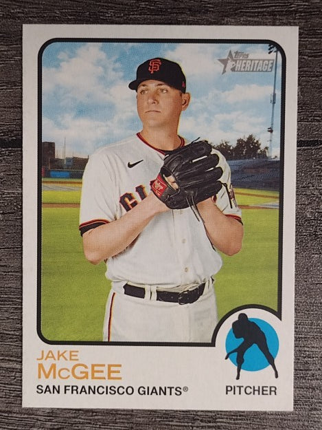 2022 Topps Heritage #293 Jake McGee