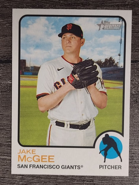 2022 Topps Heritage #293 Jake McGee
