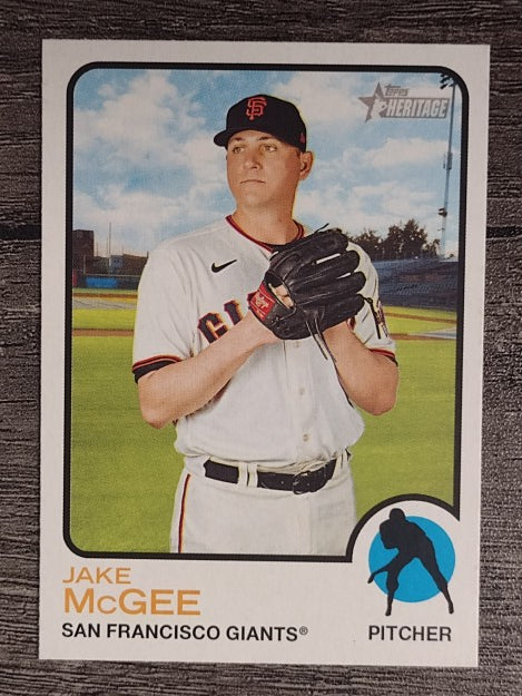 2022 Topps Heritage #293 Jake McGee