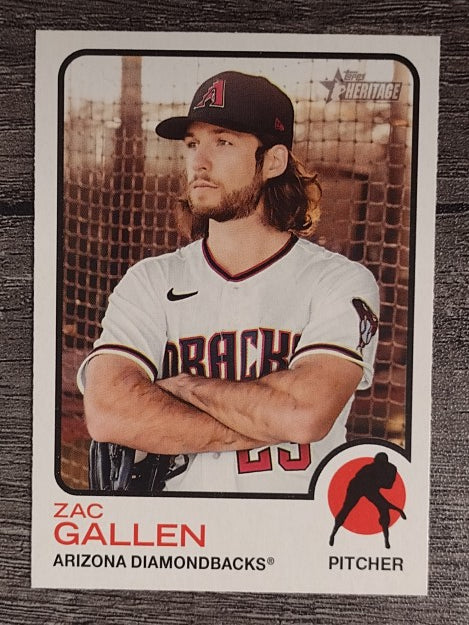 2022 Topps Heritage #294 Zac Gallen