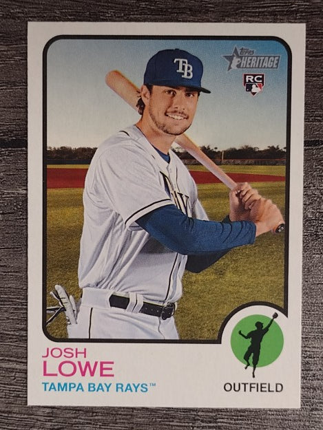 2022 Topps Heritage #303 Josh Lowe RC