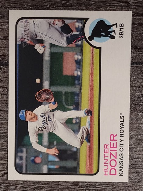 2022 Topps Heritage #305 Hunter Dozier