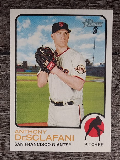 2022 Topps Heritage #317 Anthony DeSclafani