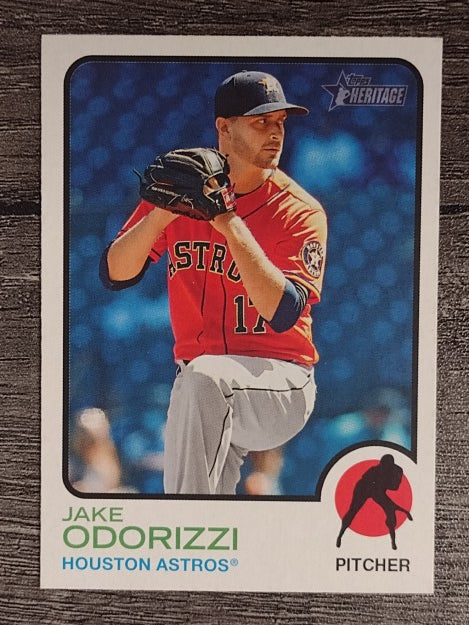 2022 Topps Heritage #320 Jake Odorizzi
