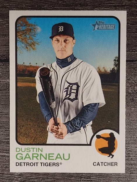 2022 Topps Heritage #321 Dustin Garneau