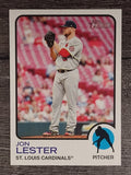 2022 Topps Heritage #323 Jon Lester