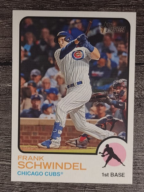 2022 Topps Heritage #324 Frank Schwindel