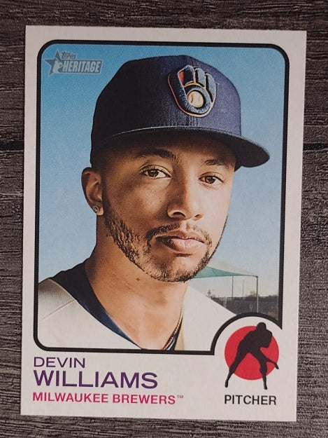2022 Topps Heritage #329 Devin Williams