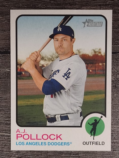 2022 Topps Heritage #330 A.J. Pollock