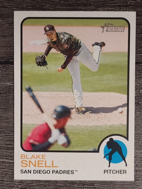 2022 Topps Heritage #331 Blake Snell