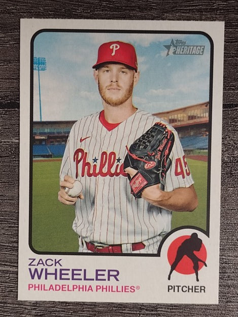 2022 Topps Heritage #333 Zack Wheeler