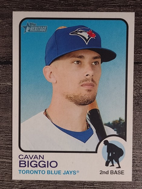 2022 Topps Heritage #338 Cavan Biggio