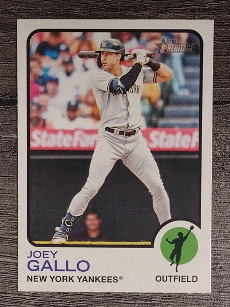 2022 Topps Heritage #339 Joey Gallo