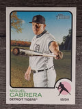 2022 Topps Heritage #340 Miguel Cabrera