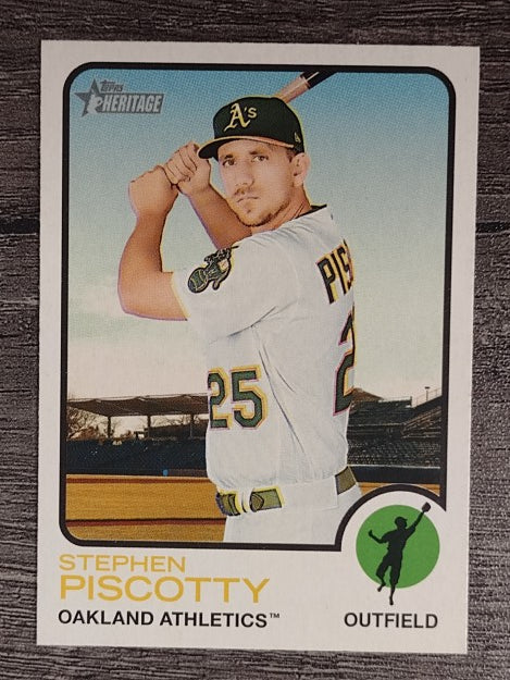 2022 Topps Heritage #342 Stephen Piscotty