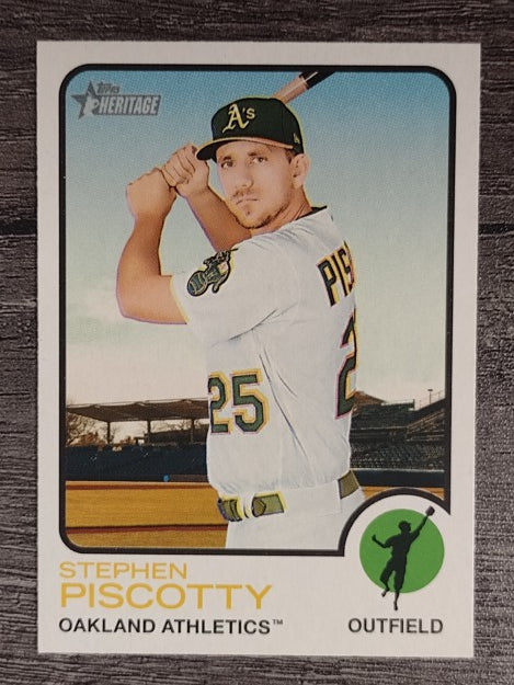2022 Topps Heritage #342 Stephen Piscotty