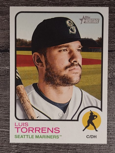 2022 Topps Heritage #343 Luis Torrens