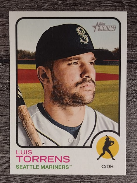 2022 Topps Heritage #343 Luis Torrens