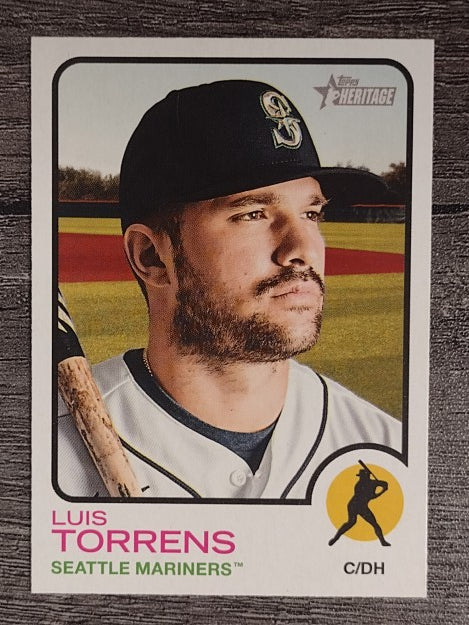2022 Topps Heritage #343 Luis Torrens