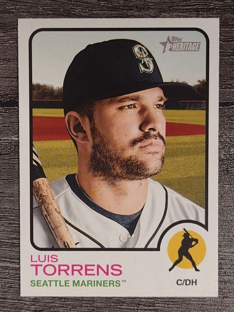 2022 Topps Heritage #343 Luis Torrens