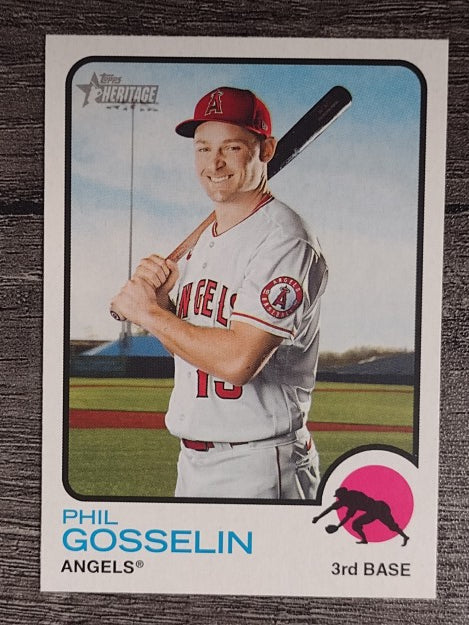 2022 Topps Heritage #345 Phil Gosselin