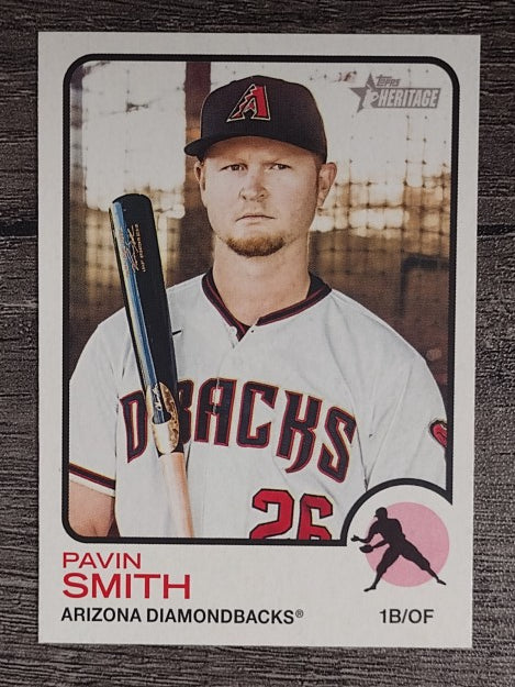 2022 Topps Heritage #346 Pavin Smith