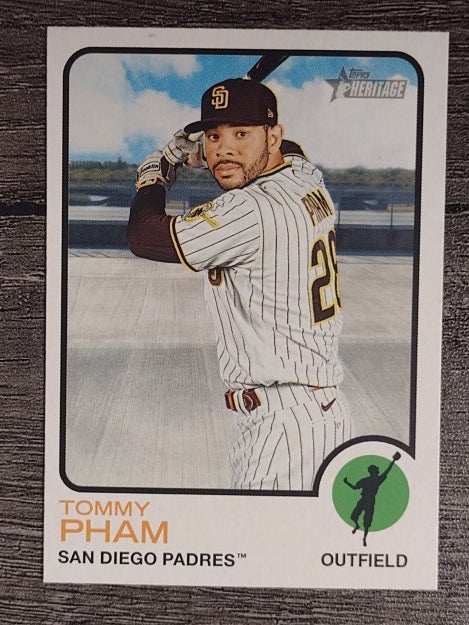 2022 Topps Heritage #352 Tommy Pham