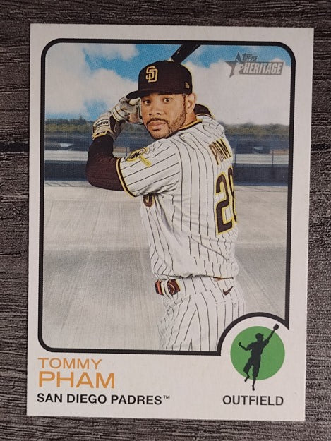 2022 Topps Heritage #352 Tommy Pham