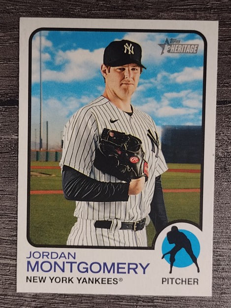 2022 Topps Heritage #354 Jordan Montgomery