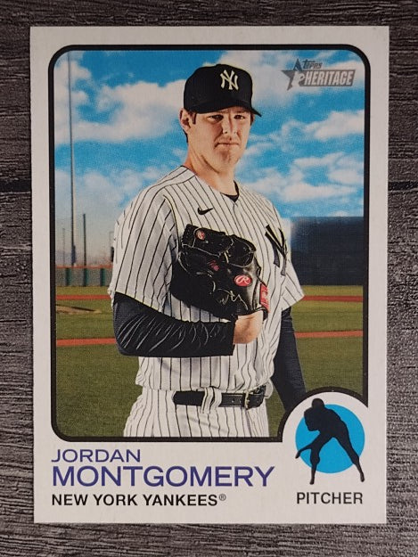 2022 Topps Heritage #354 Jordan Montgomery