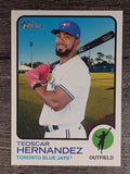2022 Topps Heritage #357 Teoscar Hernandez