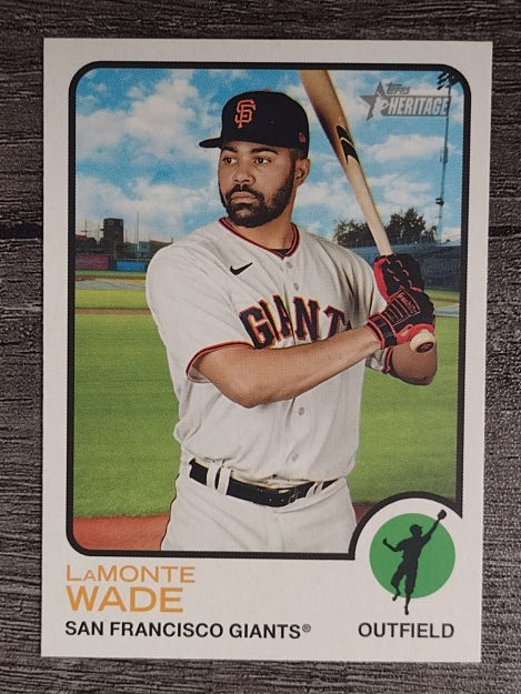 2022 Topps Heritage #359 LaMonte Wade