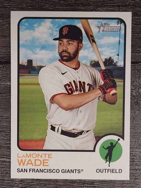 2022 Topps Heritage #359 LaMonte Wade