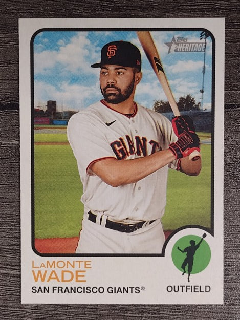 2022 Topps Heritage #359 LaMonte Wade
