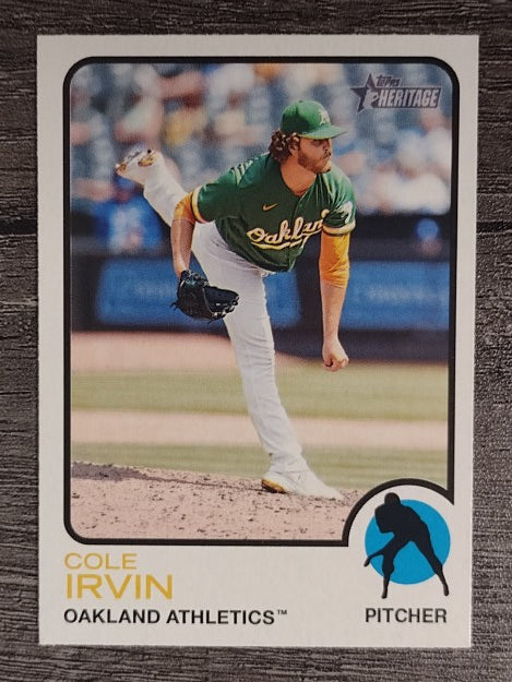 2022 Topps Heritage #360 Cole Irvin