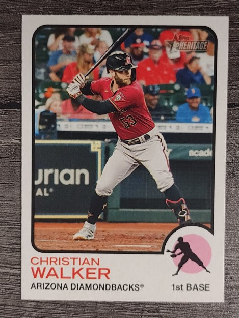 2022 Topps Heritage #365 Christian Walker