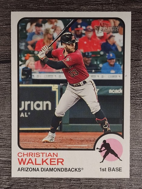 2022 Topps Heritage #365 Christian Walker