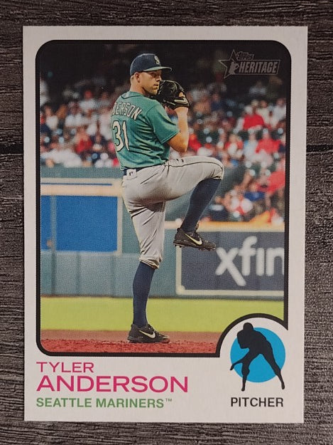 2022 Topps Heritage #369 Tyler Anderson