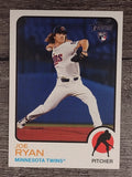 2022 Topps Heritage #370 Joe Ryan RC
