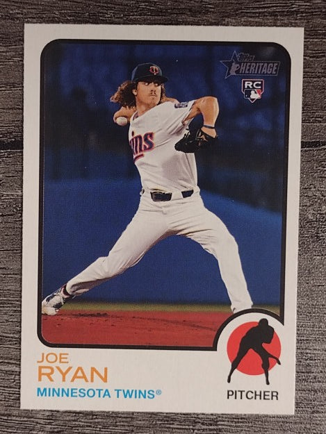2022 Topps Heritage #370 Joe Ryan RC