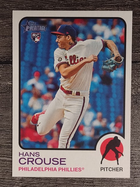 2022 Topps Heritage #377 Hans Crouse RC