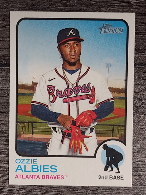 2022 Topps Heritage #378 Ozzie Albies