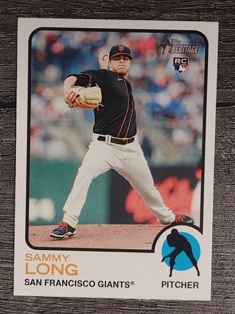 2022 Topps Heritage #379 Sammy Long RC